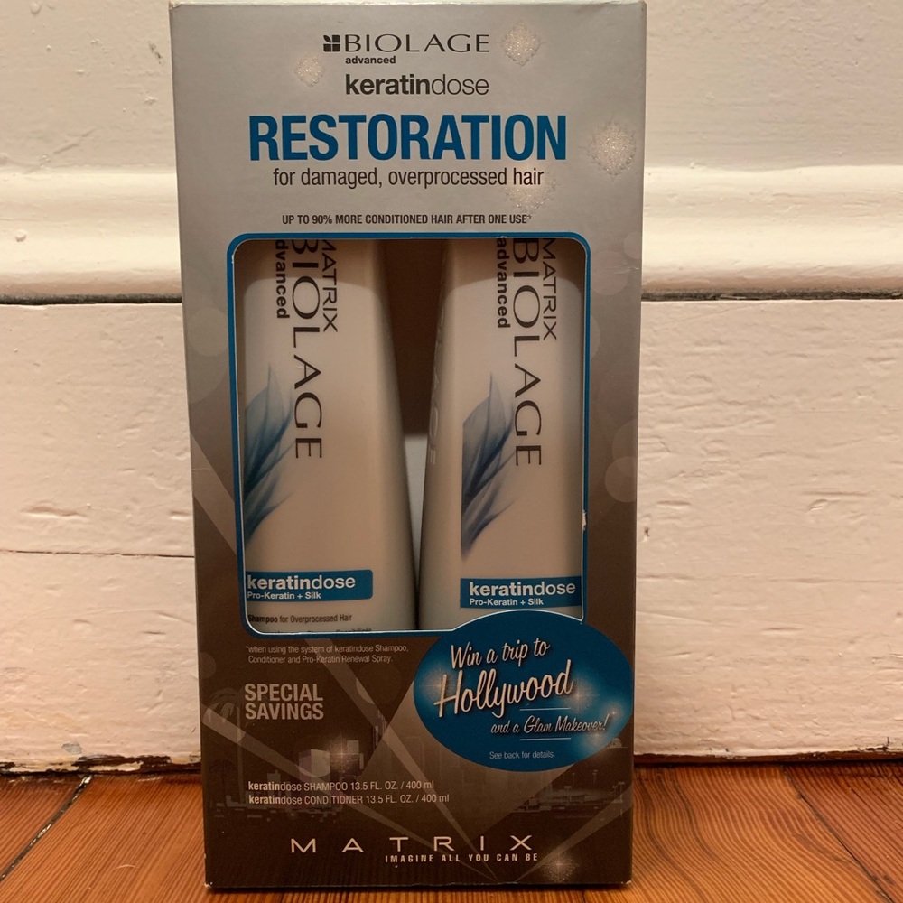 Biolage Keratin Restoration Shampoo + Conditioner